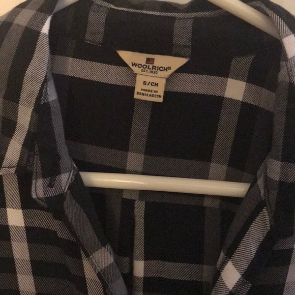 WOOLRICH 🔆 Plaid shirt 🔆 Size: SMALL - Picture 4 of 4